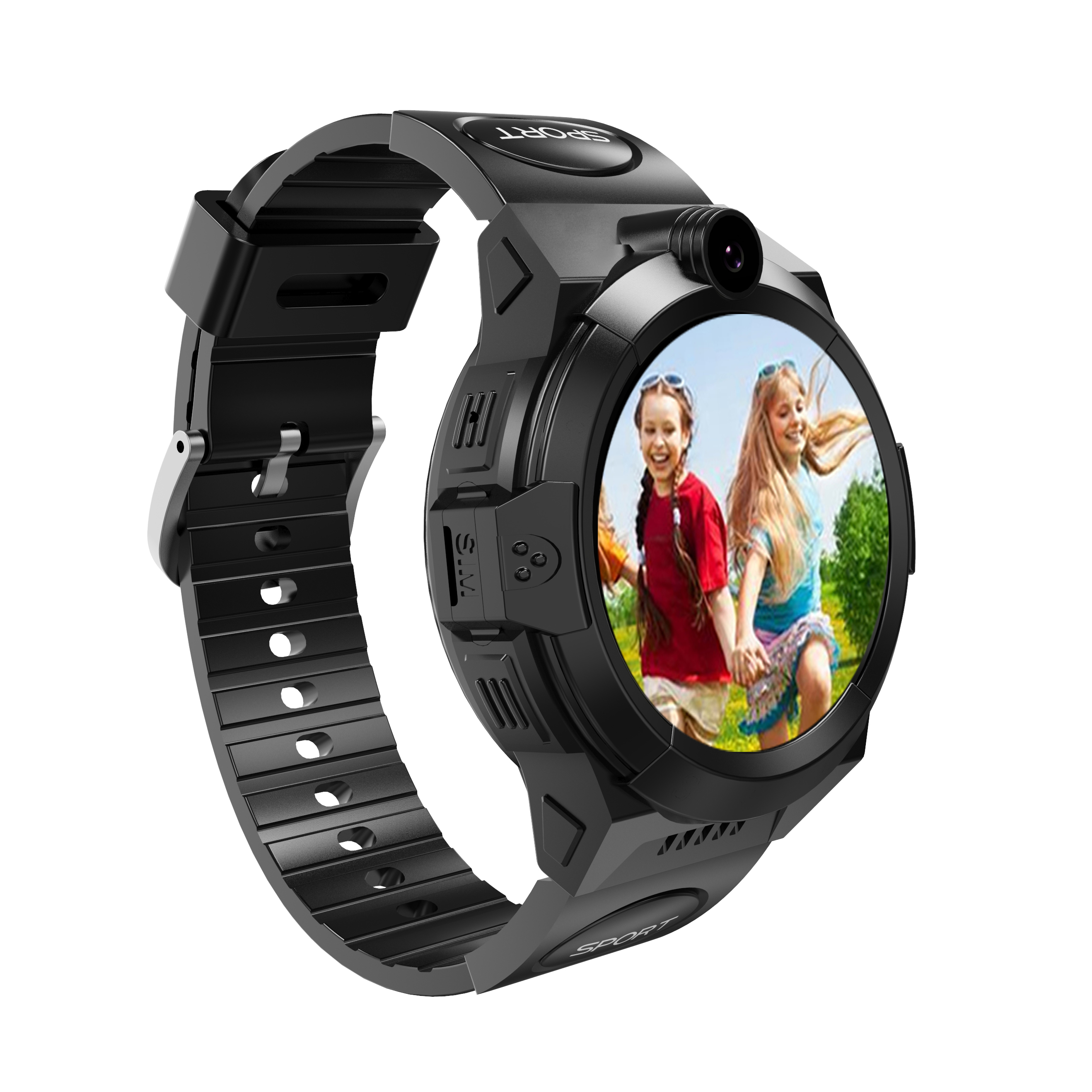 Quality LTE Waterproof Unsex Kids GPS Watch Tracker with Camera 