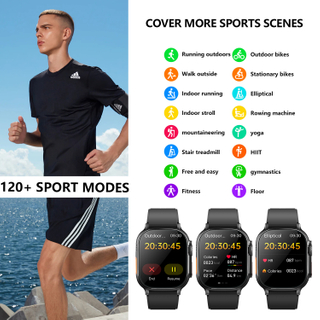 Montre intelligente 4G LTE avec plusieurs modes sportifs de surveillance de la glyc&eacute;mie