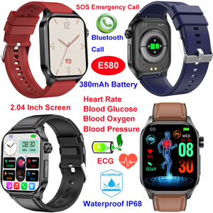Pulsera elegante E580 del bluetooth de la atenci&oacute;n sanitaria de la atenci&oacute;n sanitaria mayor impermeable IP68