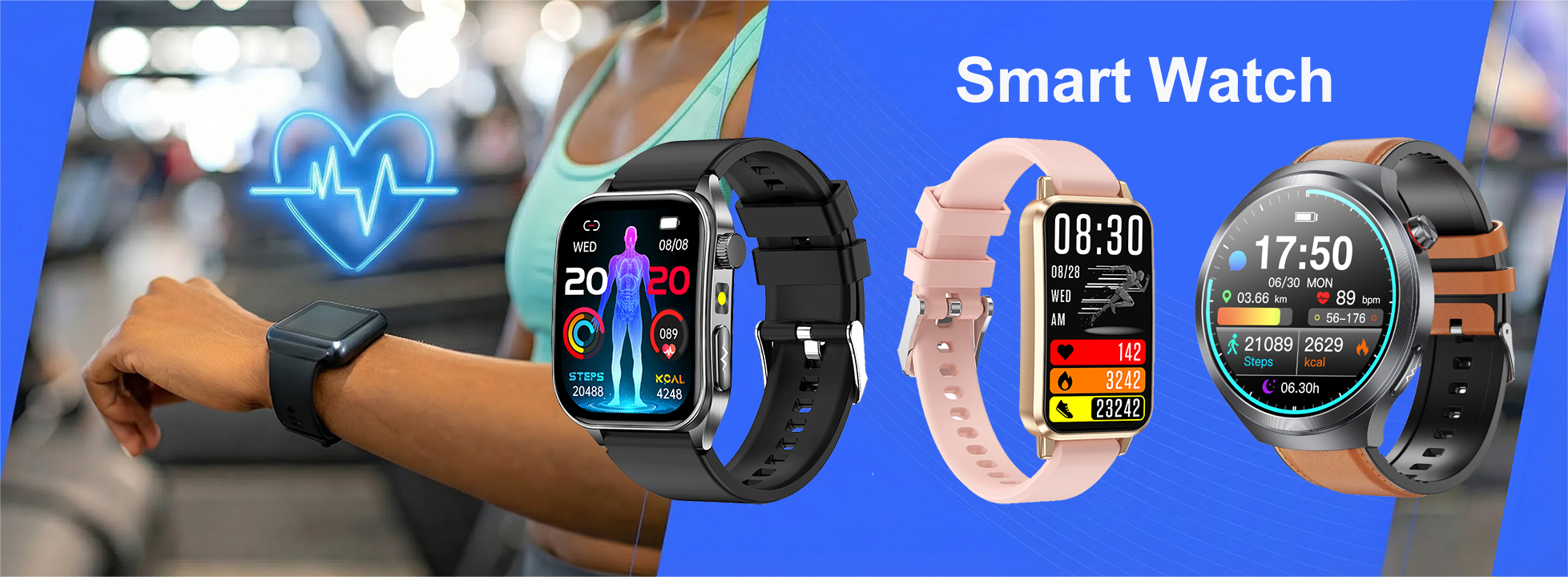rastreador de actividad f&iacute;sica reloj inteligente